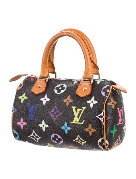 louis vuitton mini speedy hl multicolor|louis vuitton multicolore wallet.